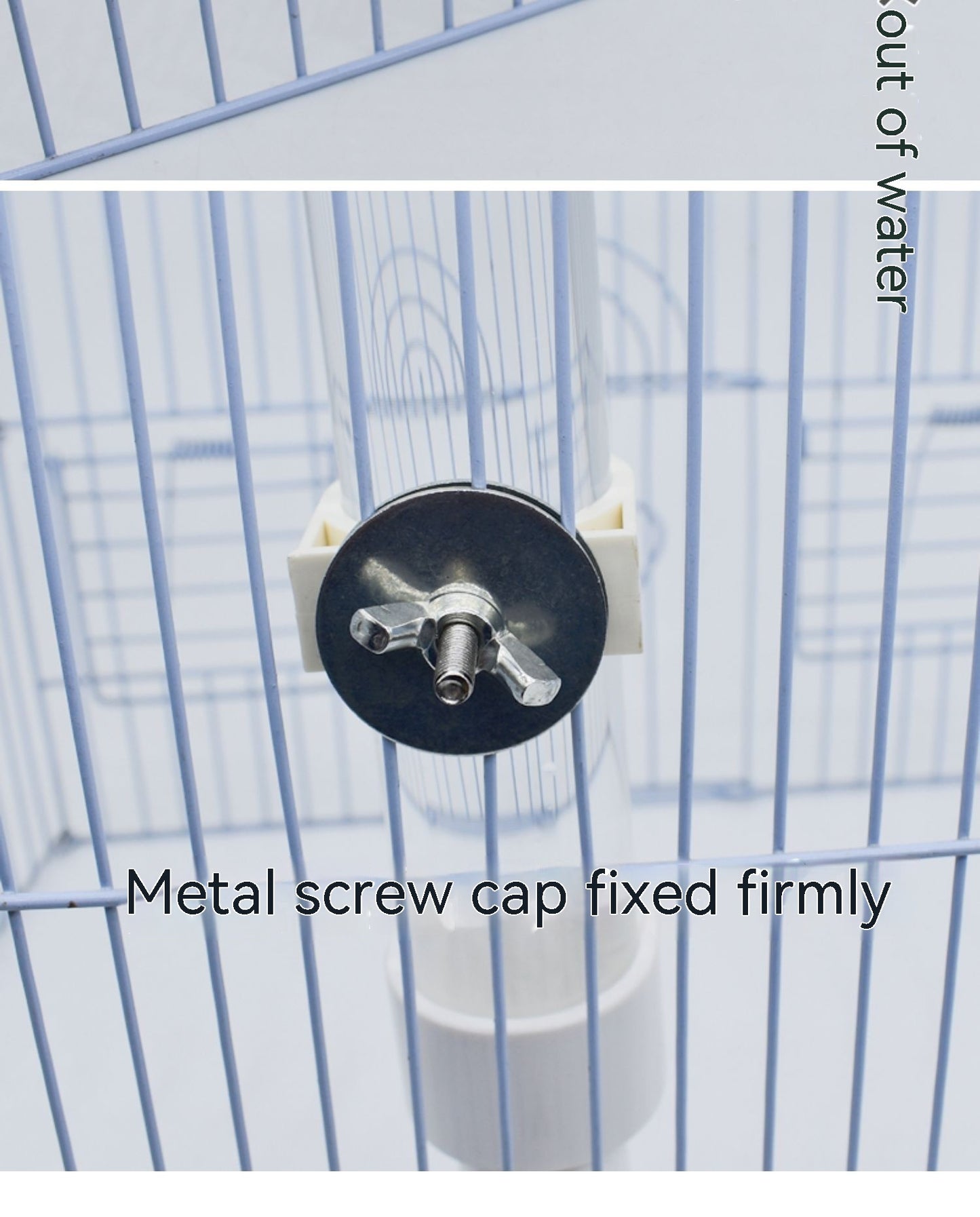 Parrot Water Fountain Firing Pin Drinking Bottle Large Automatic Water Feeder Pet Totoro Hanging Rabbit Water Cup