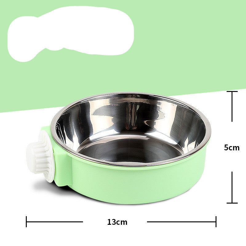 Hanging Hanging Cage Cat Food Bowl And Dog Bowl Anti-overturning