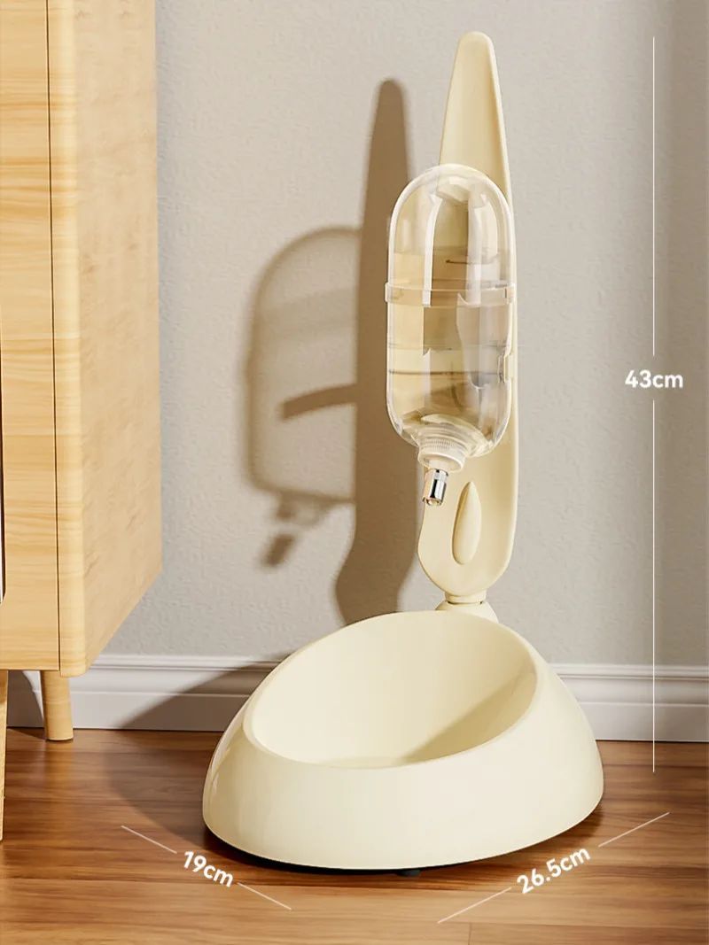 Dog Non Wet Mouth Automatic Rabbit Drinker Cat Water Bottle Unplugged Pet Drinker Set