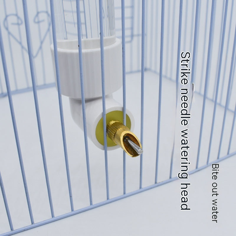 Parrot Water Fountain Firing Pin Drinking Bottle Large Automatic Water Feeder Pet Totoro Hanging Rabbit Water Cup