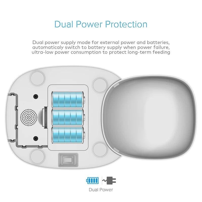 New Pet Feeder Pet Dispenser For Cat And Dog Travel Supply Automatic Smart Slow Feeder Dispenser Fixed Time Amount Of Food