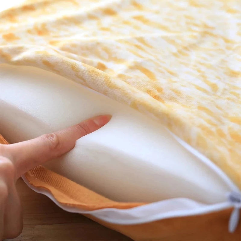 Cat Bed Cushion Toast Bed for Cats Mat Nesk House Cute Cotton Lounger Sofa Dog Beds Cama Para Gato Cat Accessories Pet Products