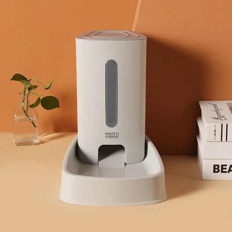 Pet Supplies, Large Capacity Water Dispenser, Automatic Feeder Drinking Water, Dry Wet Separation Food Container, Pet Cat