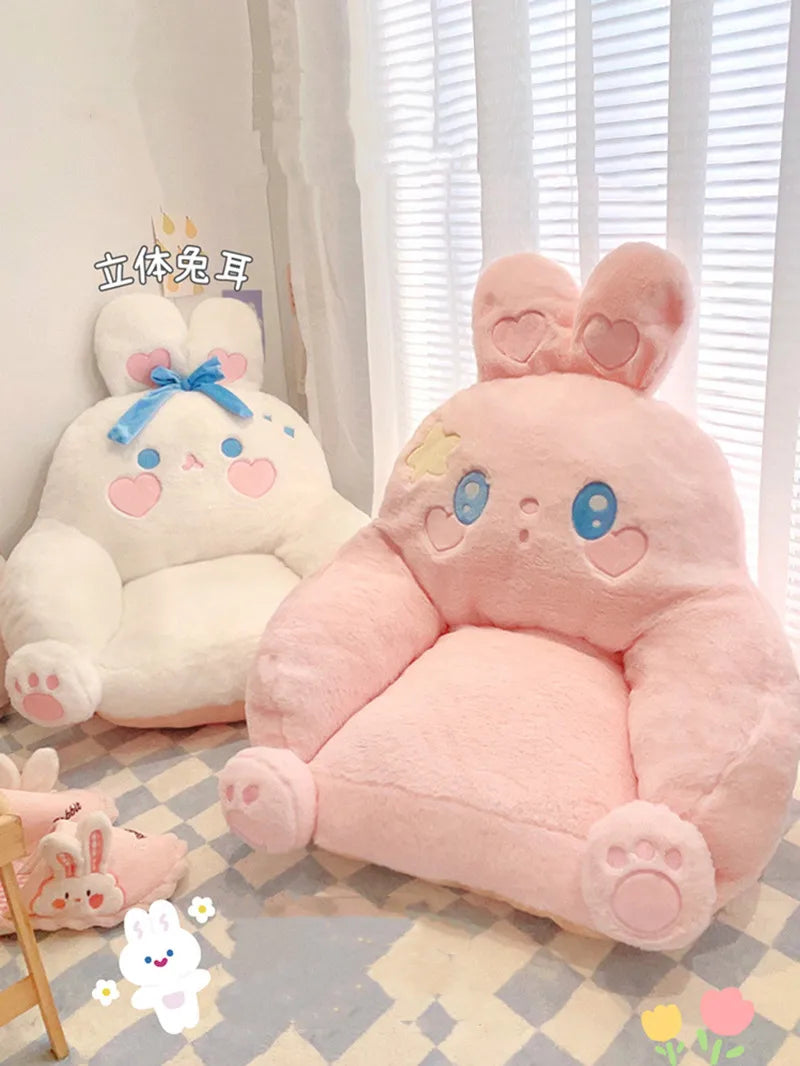 Cartoon Cute Rabbit Mini Sofa Home Bedroom Floor Lazy Casual Sofa Reading Seat Cushion Cushion Bay Window Tatami Seat Cushion