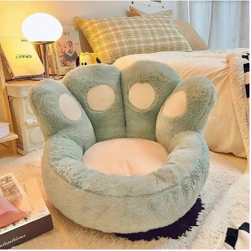 Cat paw cushion, lazy sofa, tatami, futon, bedroom, home bay window, bedside carpet, office, sedentary