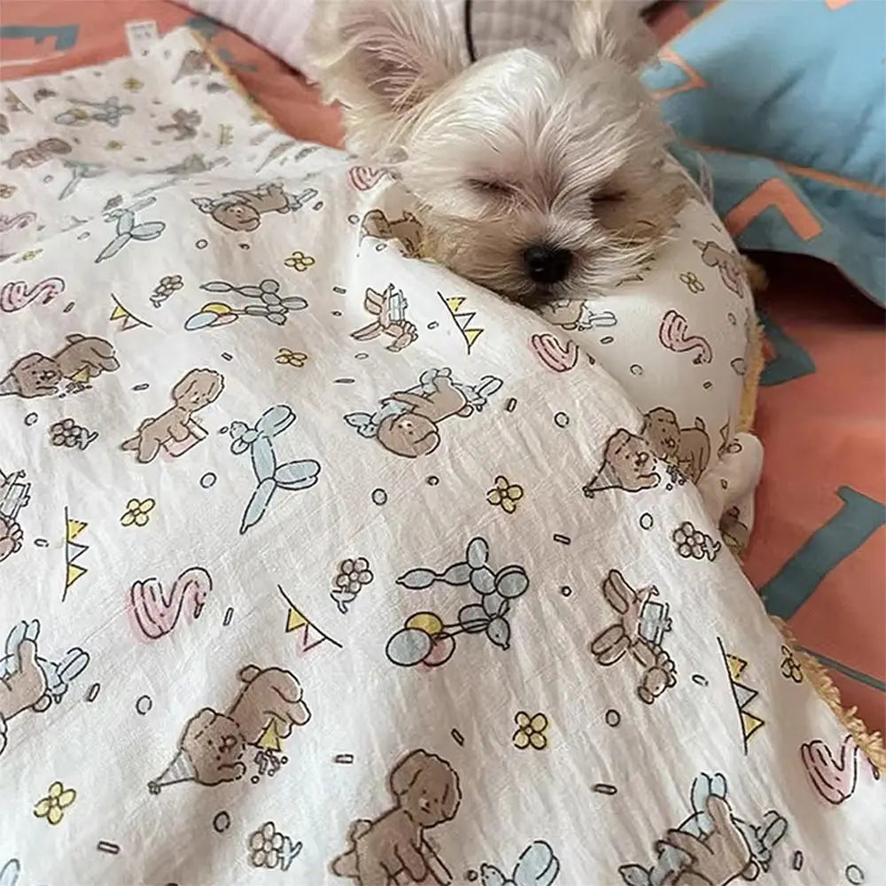 Pet Supplies Dog/Cat Pet Bed Blanket Cozy Soft Pet Cushion Breathable Spring Autumn Warm Pet Mat For Small Large Dogs