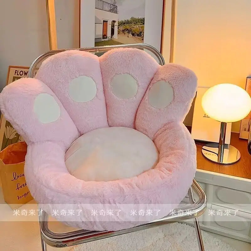 Cat paw cushion, lazy sofa, tatami, futon, bedroom, home bay window, bedside carpet, office, sedentary