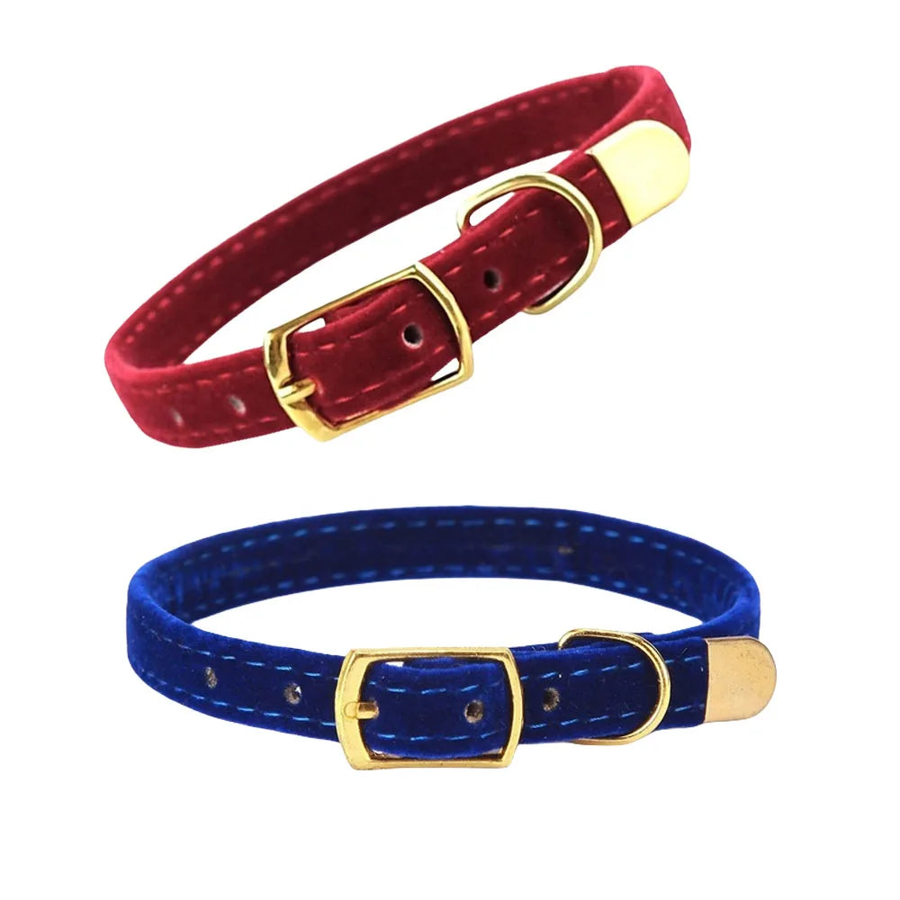 Cat Collar With Bell Safety Cat Collars Puppy Dog Collar For Cats Small Dogs Kittens Solid Pet Collar Pet Cat Accessories