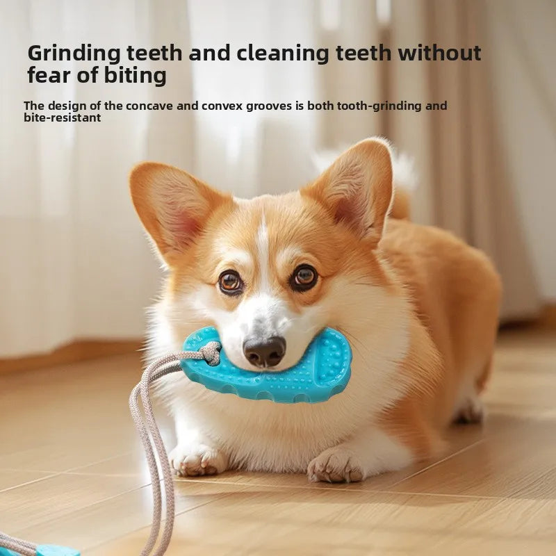 Dog Toys, Suction Cup Slippers, Bite Resistant, Grinding Teeth, Leakage Ball, Relieve Boredom, Self Pleasure, Consume Physical