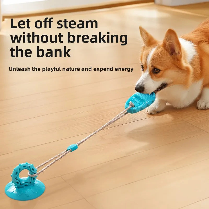 Dog Toys, Suction Cup Slippers, Bite Resistant, Grinding Teeth, Leakage Ball, Relieve Boredom, Self Pleasure, Consume Physical