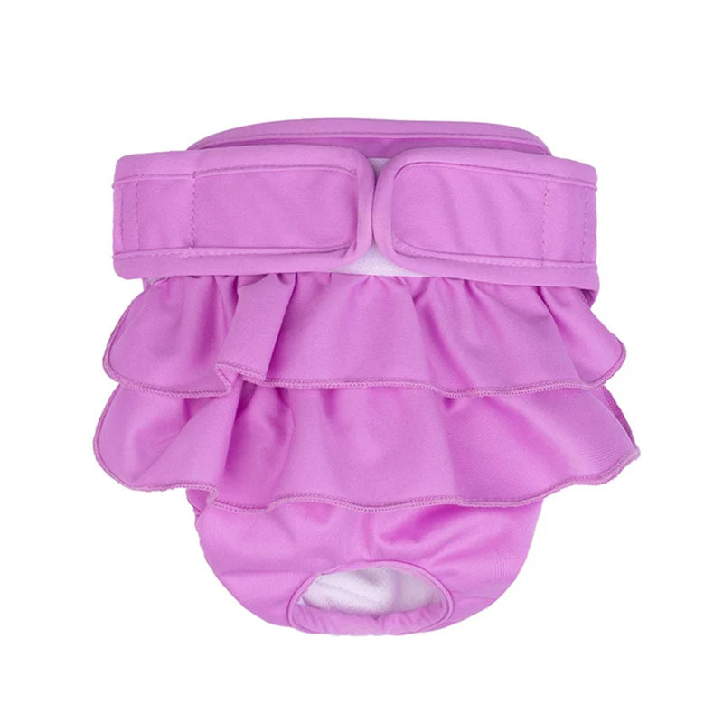 Reusable Female Pet Physiological Pants Washable Big Dog Sanitary Panties Diapers for Medium Large Dogs mascotas Supplies