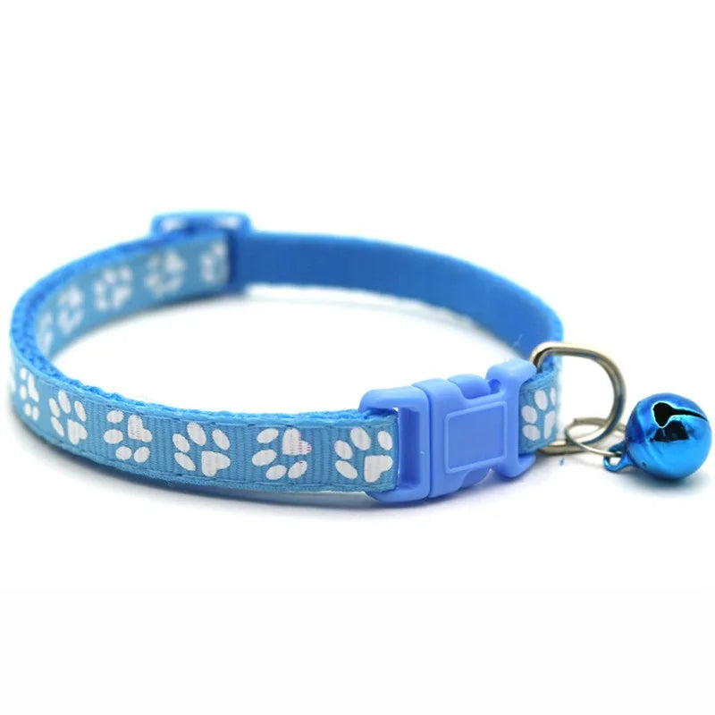 Wholesale Collars for Cat Collar With Bell Adjustable Necklace Cat Puppy Kitten Collar Dropshipping Pet Cats Collar Perro