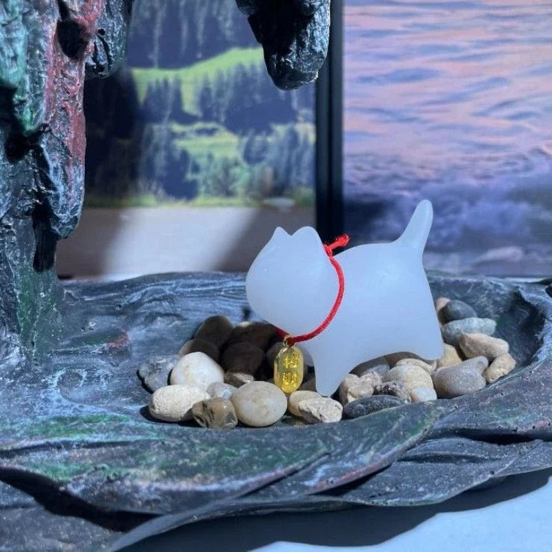 Cute Small Wooden Cats Figurine Handmade Carving Cats Home Decoration Figurine Gift Cats Accessories Decoration Crafts Figurines