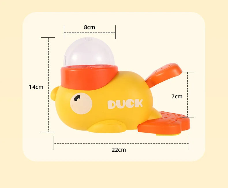 Pet Snack Feeder Dog Food Dispenser Automatic Feeder Puppy Cartoon Duck Design Used to Train Dogs Accessories Cats Cat Supplies