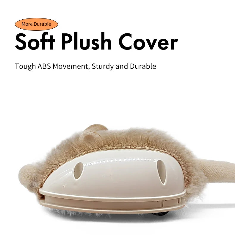 Rechargeable Motion Mouse Cat Toy for Kitten Mouse Sound Moving Mouse Cat Toys Interactive Cat Toy Sound Mouse Cat toy