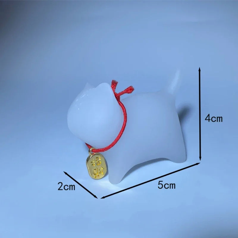 Cute Small Wooden Cats Figurine Handmade Carving Cats Home Decoration Figurine Gift Cats Accessories Decoration Crafts Figurines