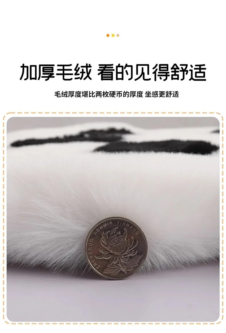 Various Colors Car Cushion Universal Cute Cat Paw Car Warm Plush Car Padded Seat Cushion Autumn and Winter 자동차 방석