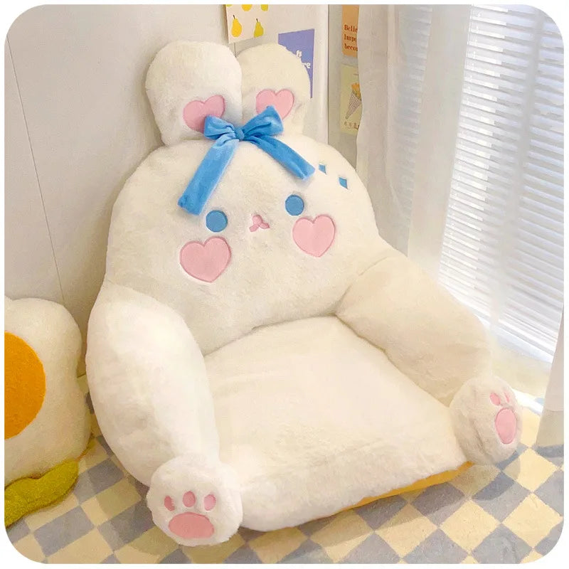 Cartoon Cute Rabbit Mini Sofa Home Bedroom Floor Lazy Casual Sofa Reading Seat Cushion Cushion Bay Window Tatami Seat Cushion