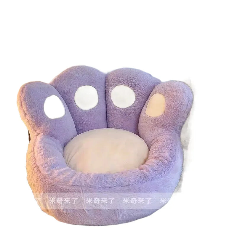 Cat paw cushion, lazy sofa, tatami, futon, bedroom, home bay window, bedside carpet, office, sedentary