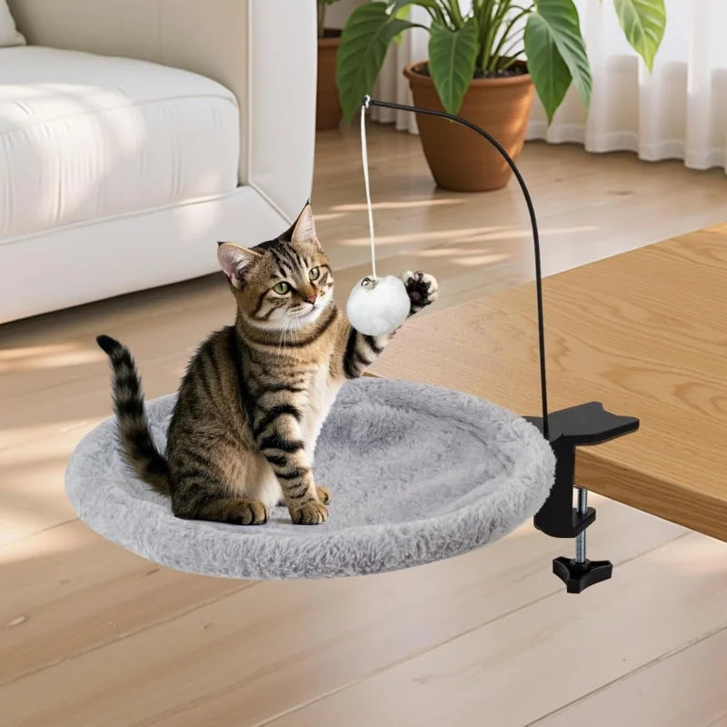 Big Size Portable Suspended Cat Bed Office Desk Hammock Cat Mat Hamac Pour Chat Cozy Pet Accessories for Feline Comfort