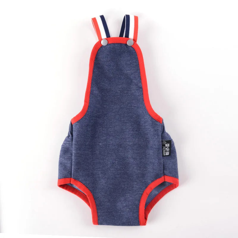 Dot Denim Dog Female Shorts Pants for Small Medium Dogs Chihuahua Pinscher Physiological Panties mascotas Underwear Accessories