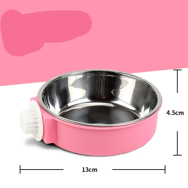Hanging Hanging Cage Cat Food Bowl And Dog Bowl Anti-overturning