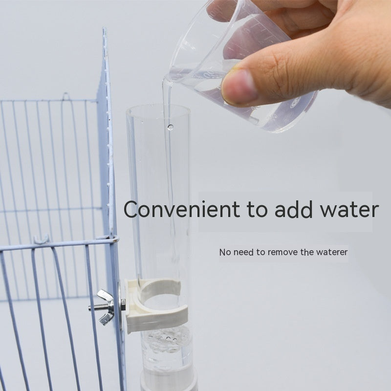 Parrot Water Fountain Firing Pin Drinking Bottle Large Automatic Water Feeder Pet Totoro Hanging Rabbit Water Cup